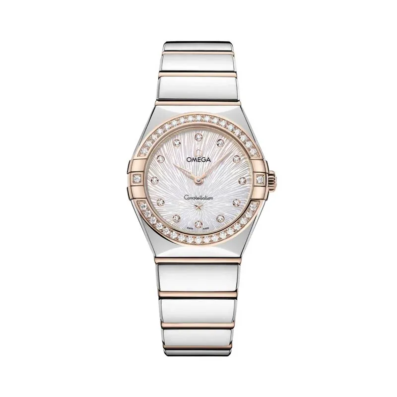Constellation Supernova Mother Of Pearl Dial Watch, 28mm