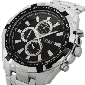 Curren Executive Stainless Steel Quartz Watch