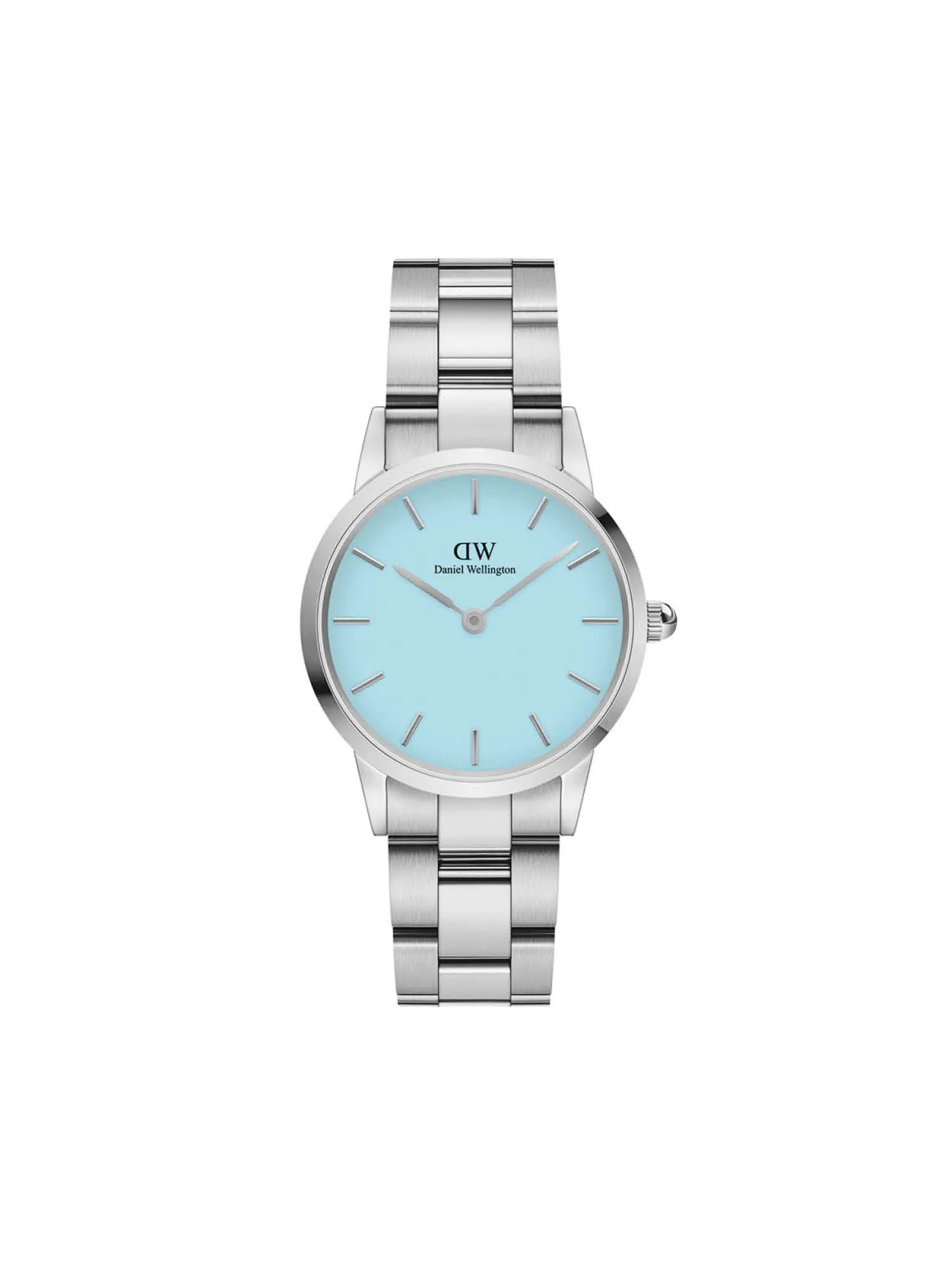 Daniel Wellington Iconic Link 28 mm Blue Dial Women Analogue Watch - DW00100540