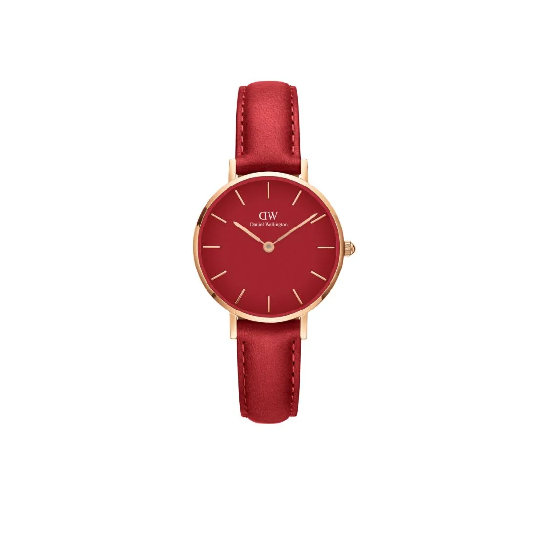 Daniel Wellington Red Dial Women Analogue Watch - DW00100405