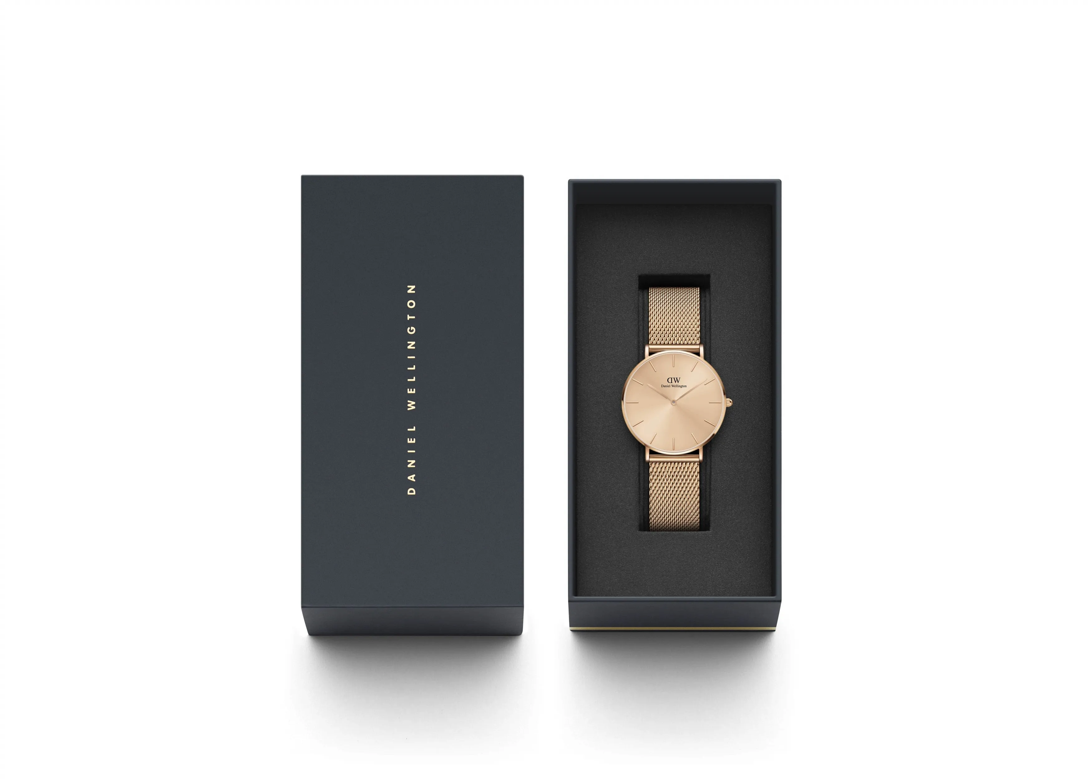 Daniel Wellington Rose Gold Dial Unisex Analogue Watch - DW00100472