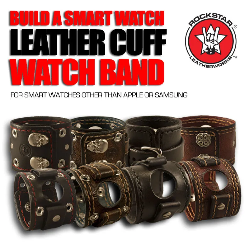 Design & Create a Smart Watch Leather Cuff Watch Band