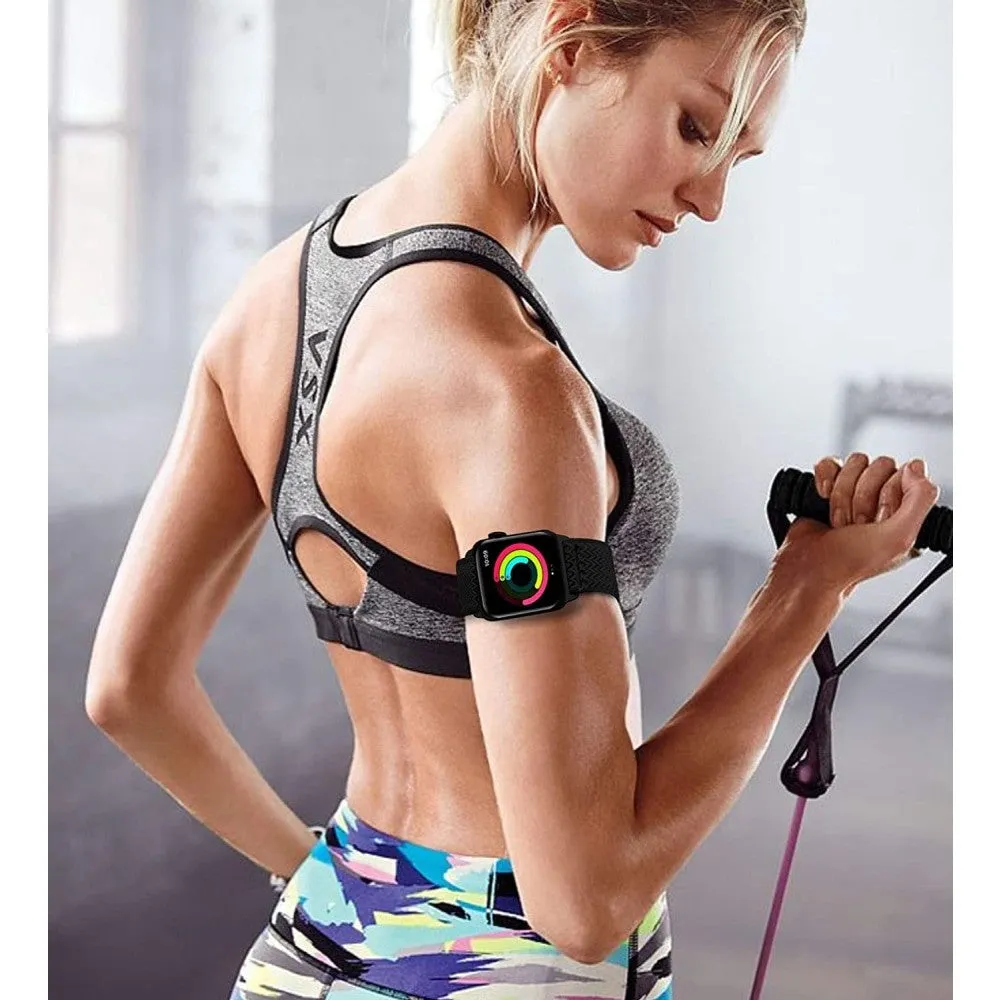 Elastic Nylon Adjustable Stretchy Strap for Apple Iwatch