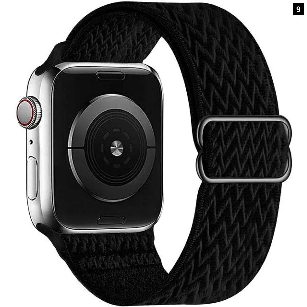 Elastic Nylon Adjustable Stretchy Strap for Apple Iwatch