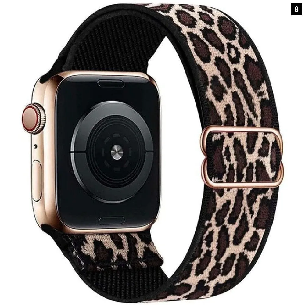 Elastic Nylon Adjustable Stretchy Strap for Apple Iwatch