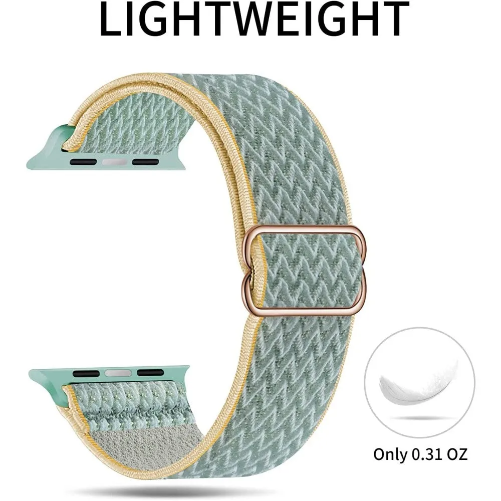 Elastic Nylon Adjustable Stretchy Strap for Apple Iwatch