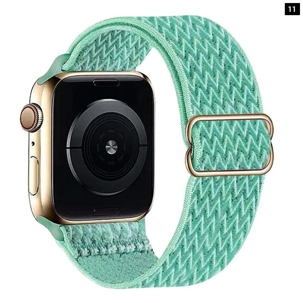 Elastic Nylon Adjustable Stretchy Strap for Apple Iwatch