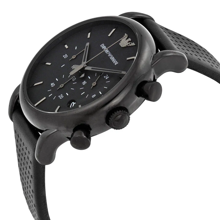 Emporio Armani Classic Chronograph Black Dial Men's Watch AR1737