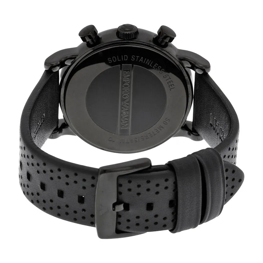 Emporio Armani Classic Chronograph Black Dial Men's Watch AR1737