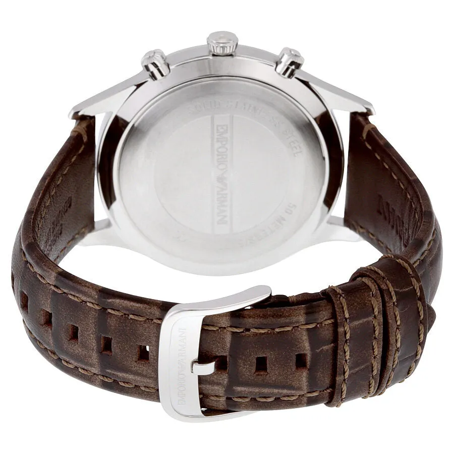 Emporio Armani Classic Chronograph Cream Dial Men's Watch AR1878