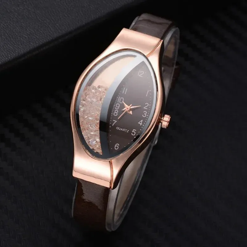 Exquisite Style Women Watches Luxury Diamond Fashion Quartz