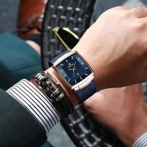 Fashion Simple Watches For Men MSCWML10  Luxury Waterproof Stainless Steel Quartz