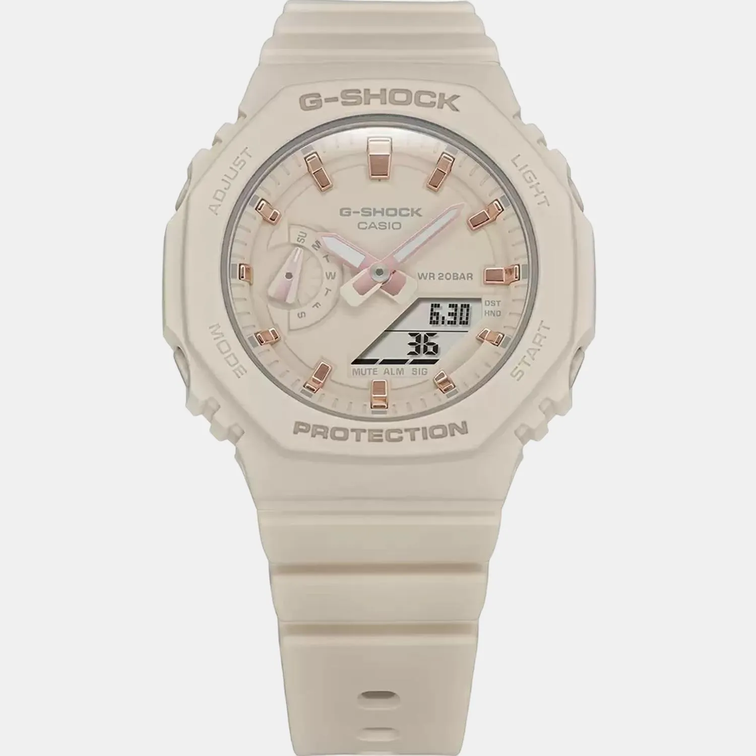 G-Shock Women's Analog-Digital Resin Watch G1109 - GMA-S2100-4ADR