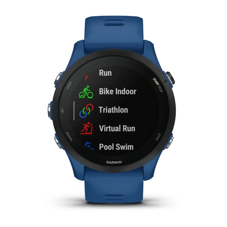 Garmin Forerunner 255 GPS Running Smartwatch - Tidal Blue
