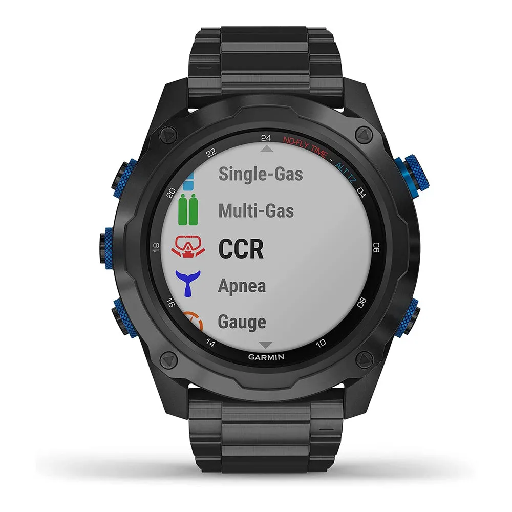 Garmin Mk2i Descent T1 Style Multisport Training Smart Features Titanium Gray Smaller Sized Smart Watch - 010-02132-02