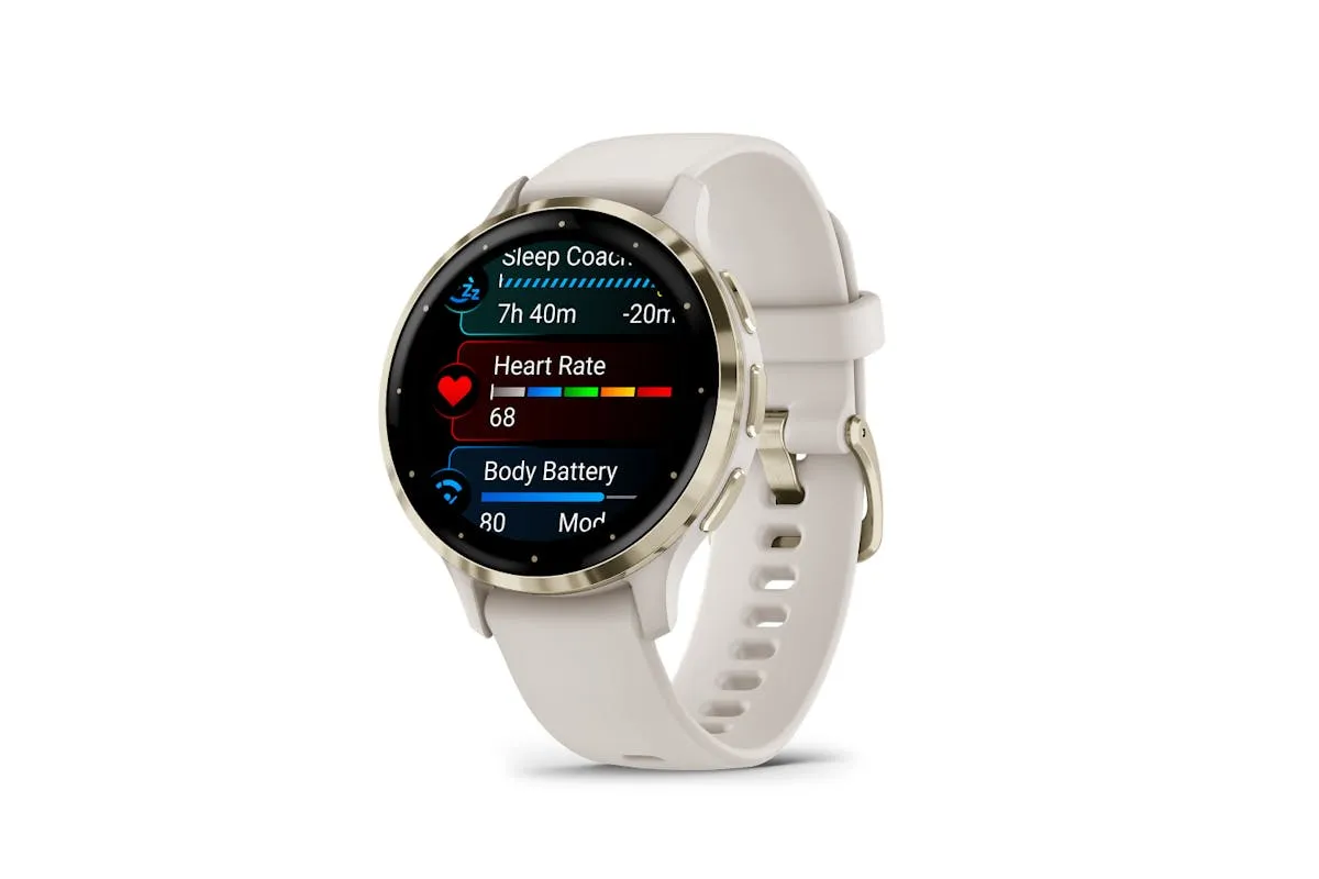 Garmin Venu 3S | Gold/Ivory