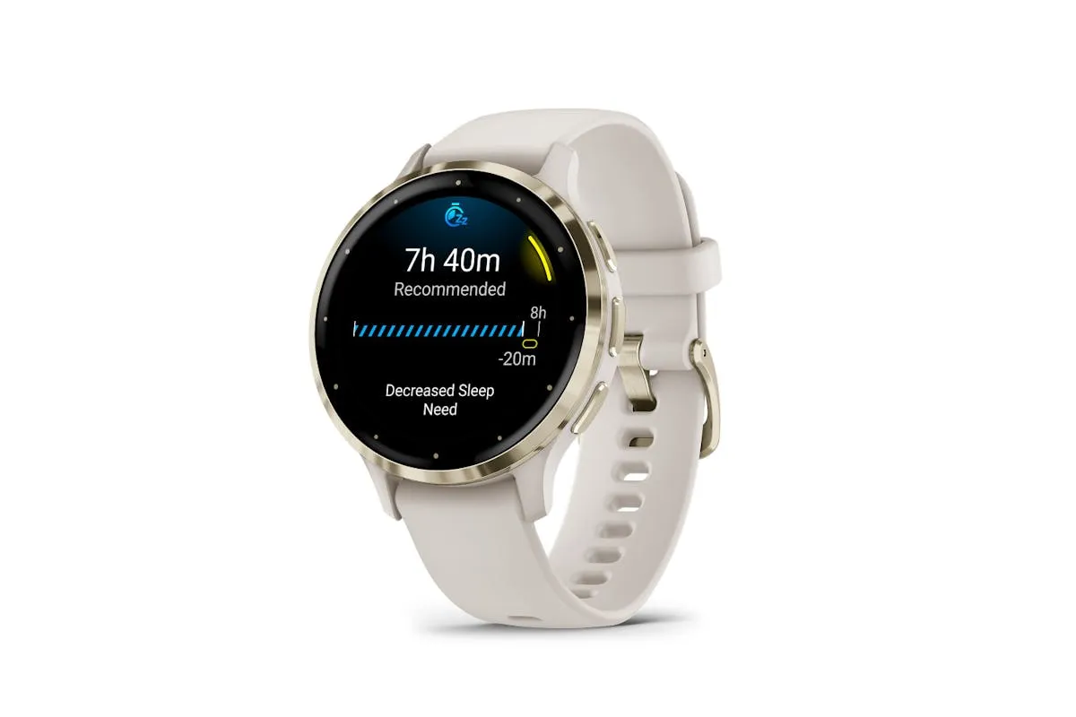 Garmin Venu 3S | Gold/Ivory