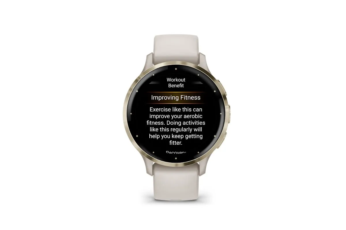 Garmin Venu 3S | Gold/Ivory
