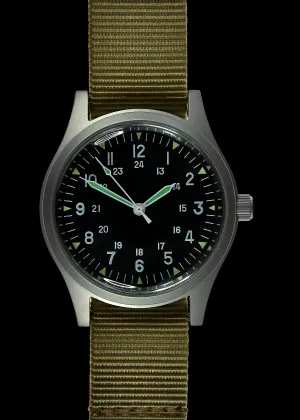 GG-W-113 U.S 1960s Pattern Military Watch with Plexiglass/Acrylic Crystal (automatic)