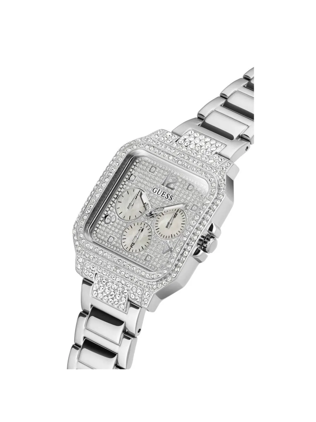 Guess Silver Dial Women Analog Watch - GW0472L1