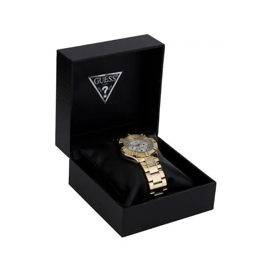 Guess Vista Diamond Champagne Dial Men's Watch W13573L1