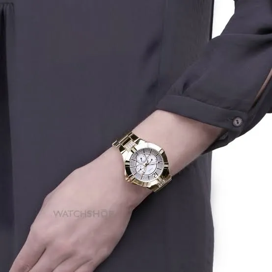 Guess Vista Diamond Champagne Dial Men's Watch W13573L1
