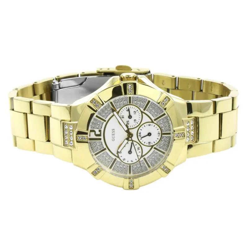 Guess Vista Diamond Champagne Dial Men's Watch W13573L1