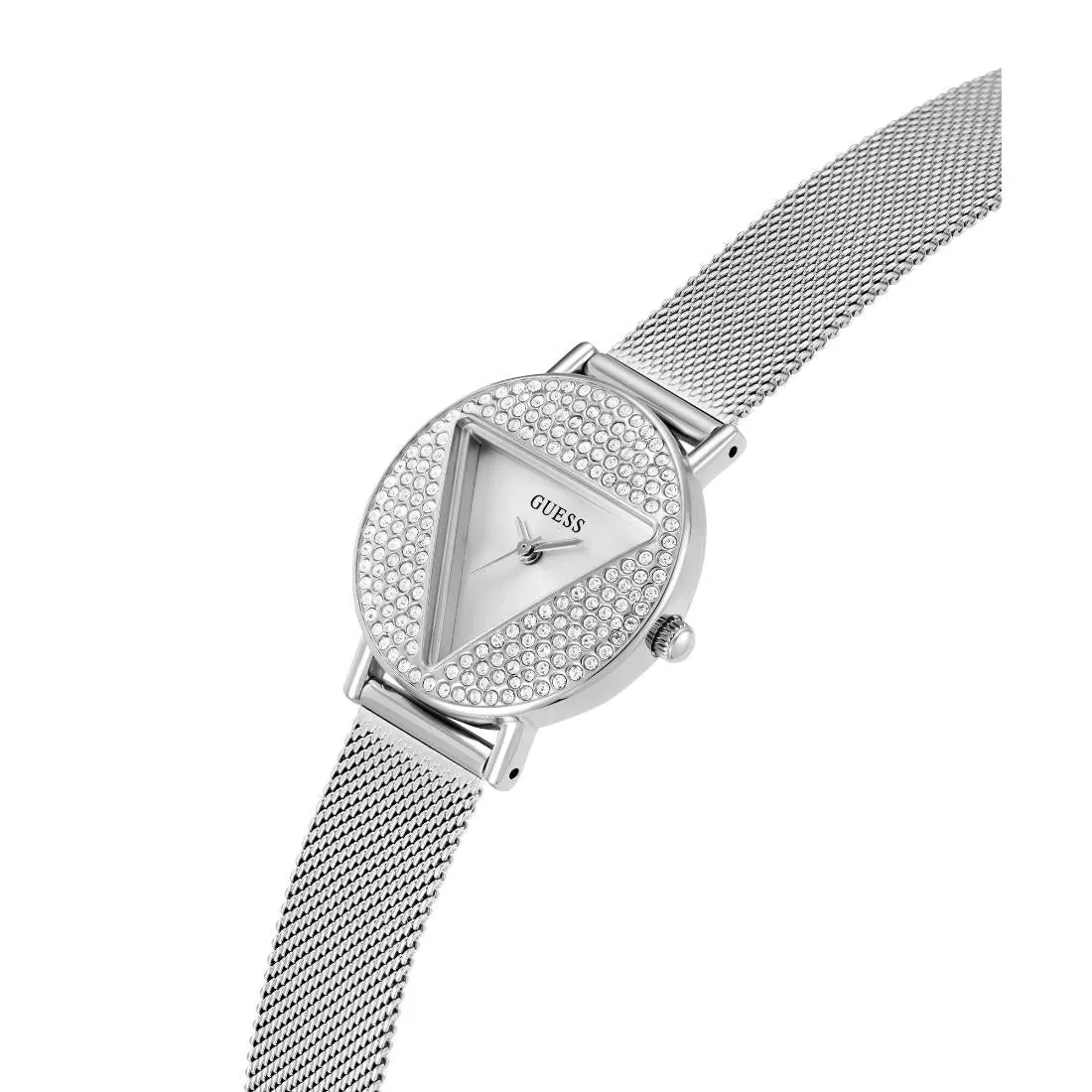 Guess Women 30 mm Size Silver Dial Analog Watch - GW0671L1