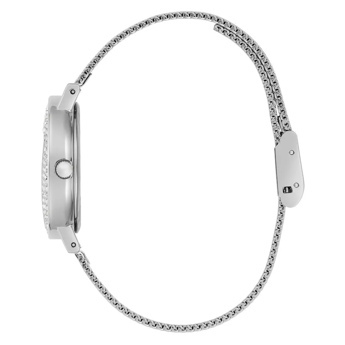 Guess Women 30 mm Size Silver Dial Analog Watch - GW0671L1