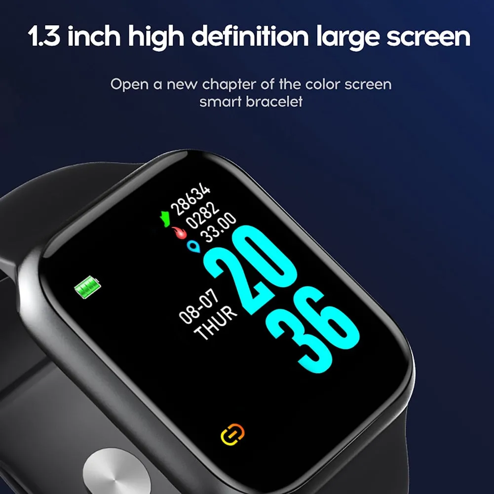 Heart Rate Monitor Blood Pressure Bluetooth Smart Bracelet for iOS Android WaterprooF fitness Tracker