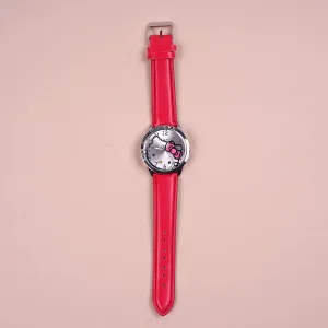 Hello Kitty Quartz Watch for Women - Stainless Steel Case
