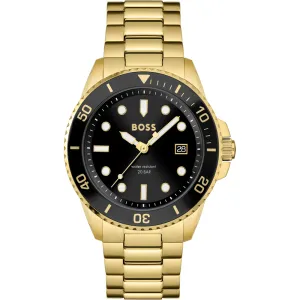 Hugo Boss 1513917 Stainless Steel Gold Men Watch
