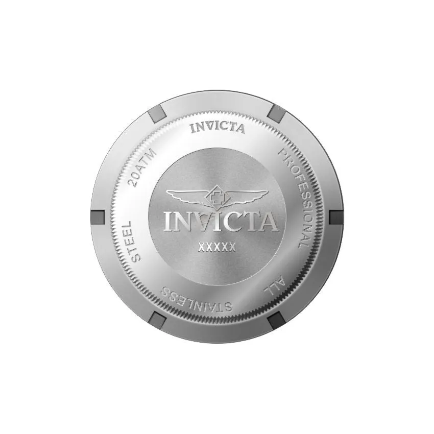 Invicta Speedway Quartz Chronograph Silver Dial Watch Stainless Steel Men's - 17312