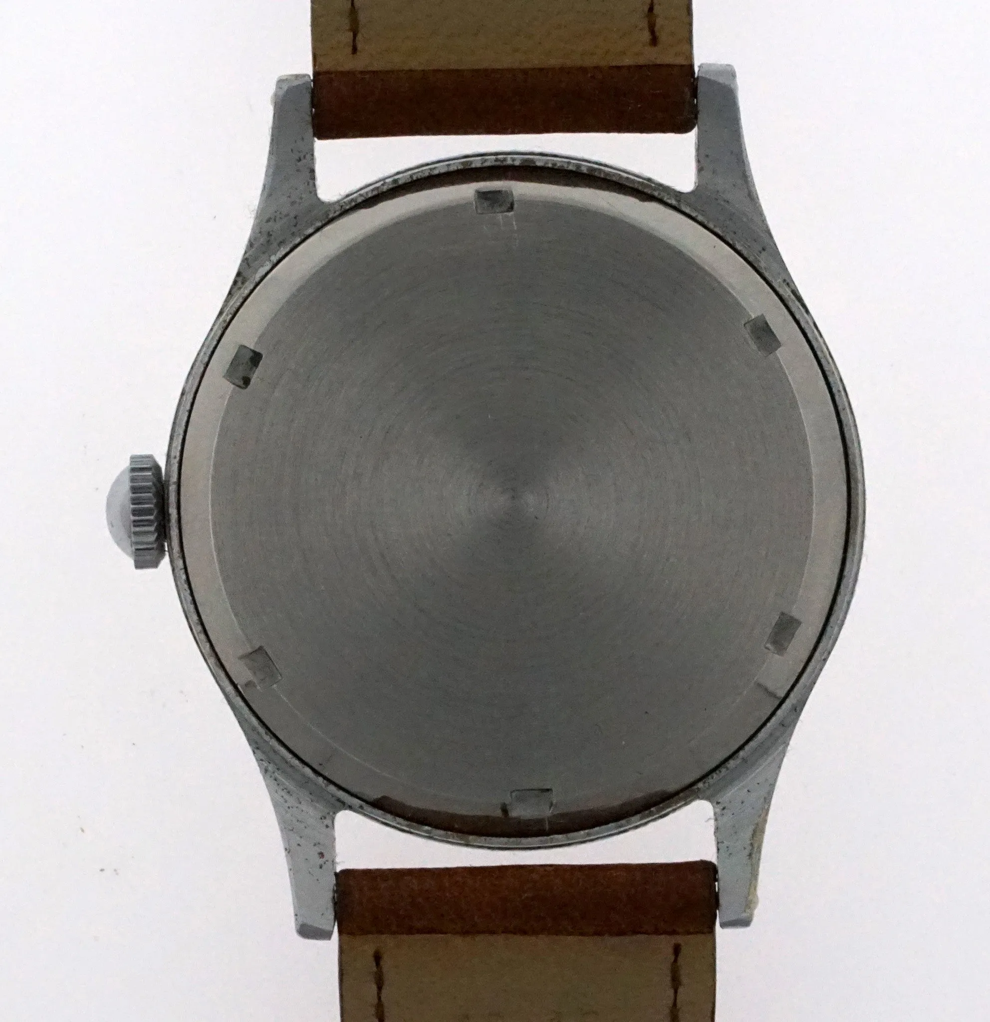 J W BENSON LONDON SMITHS MADE IN ENGLAND ROMAN NUMERAL DIAL DENNISON AQUATITE CASE C 1953 3