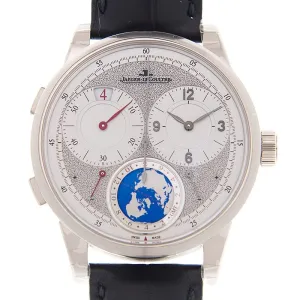 Jaeger LeCoultre Duometre Unique Travel Time Men's Watch Q6063540