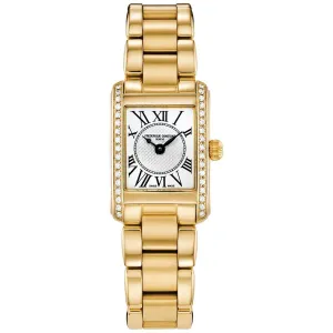 Ladies' Frederique Constant Classics Carree Diamond Bezel Watch FC-200MCD15B