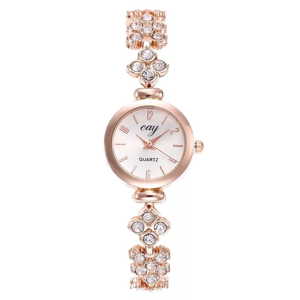 Lodina Cay Crystal Rose Gold Watch