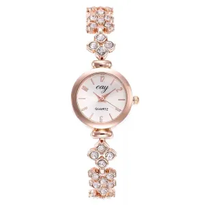 Lodina Cay Crystal Rose Gold Watch