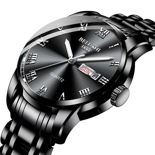 Luxury Big Dial Waterproof Quartz Watch