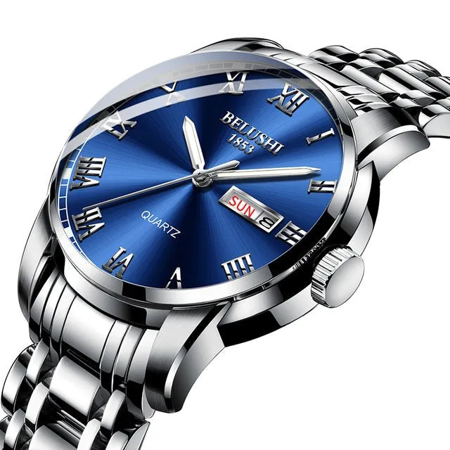 Luxury Big Dial Waterproof Quartz Watch
