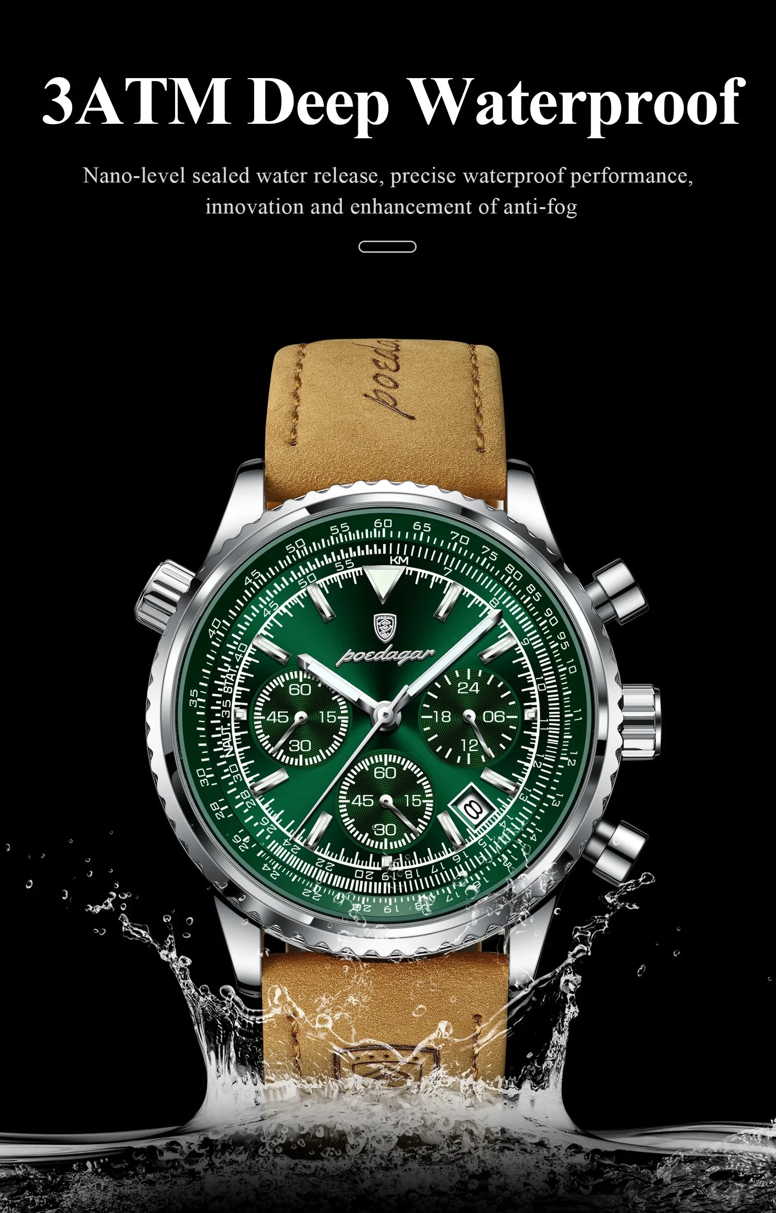 Luxury Men's Chronograph Watch