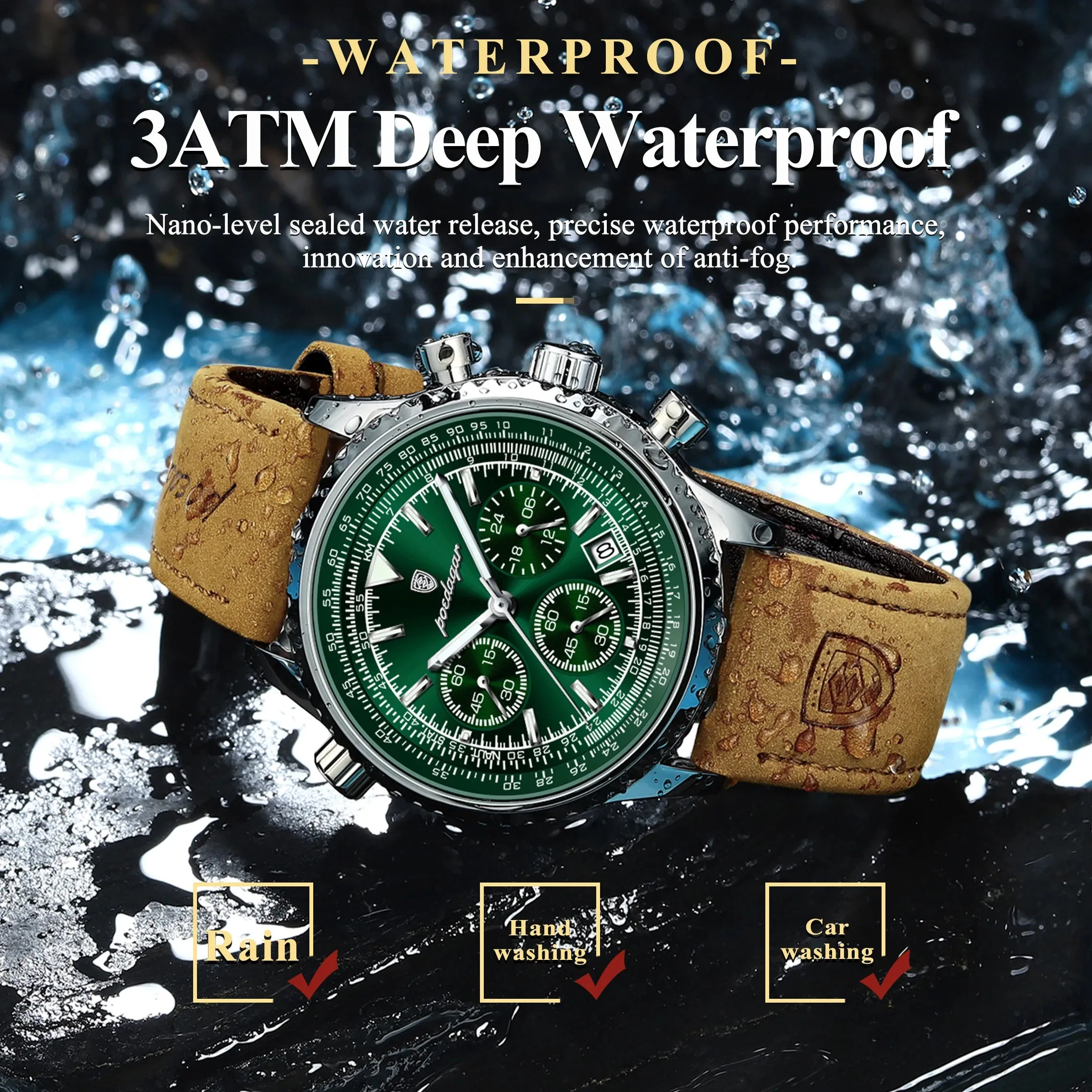 Luxury Men's Chronograph Watch