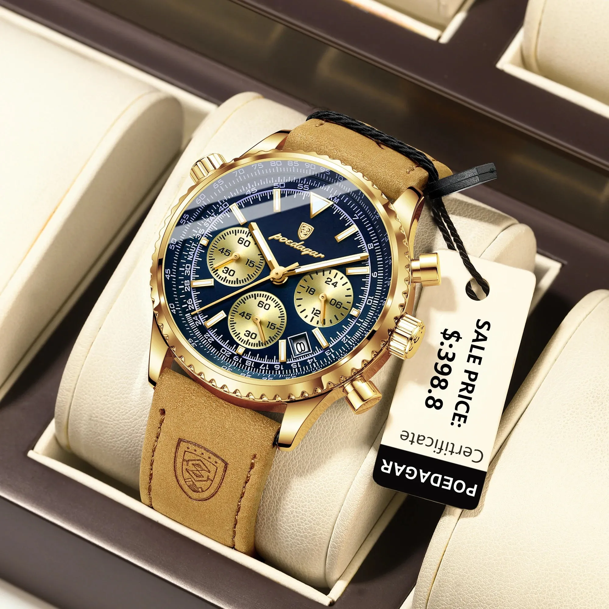 Luxury Men's Chronograph Watch