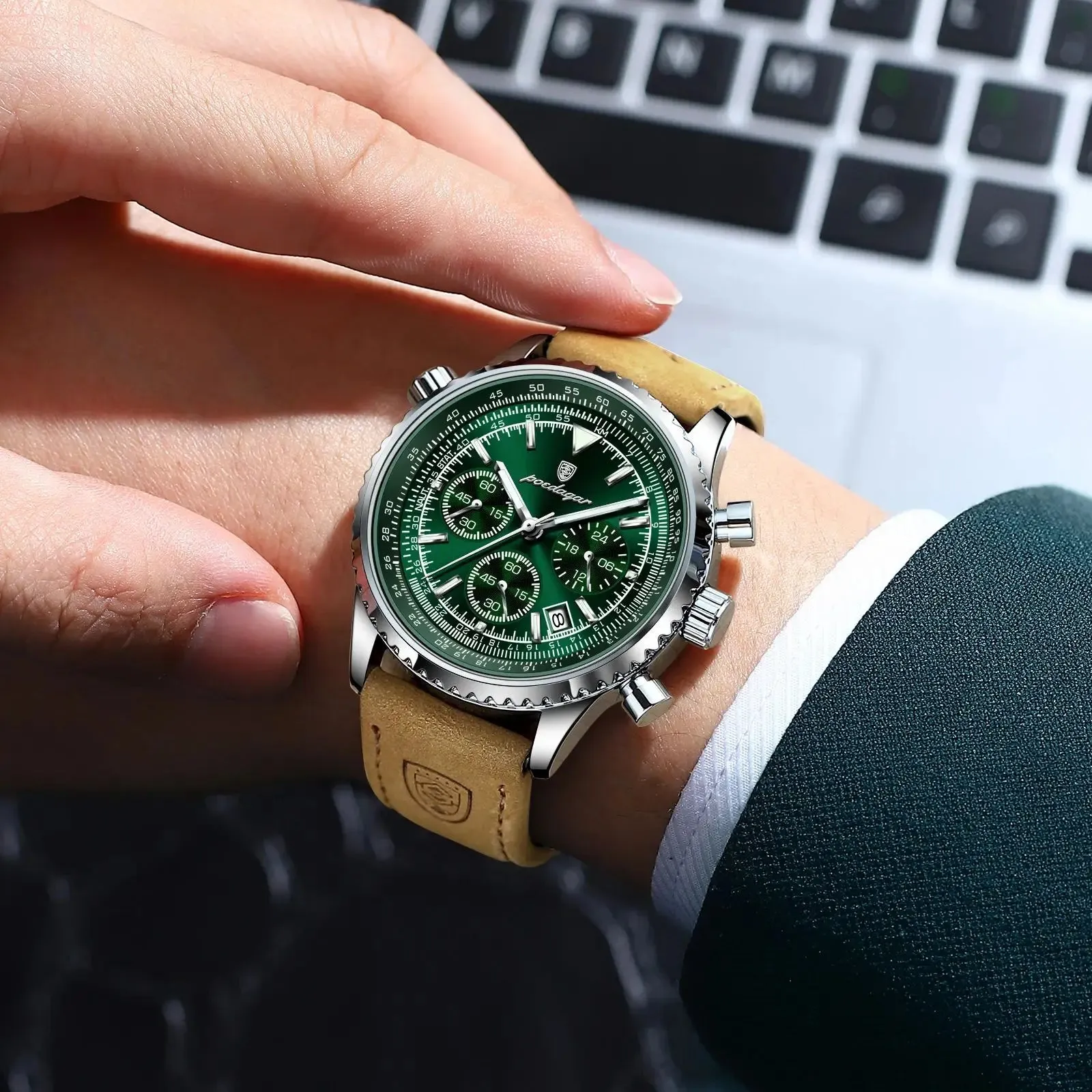 Luxury Men's Chronograph Watch