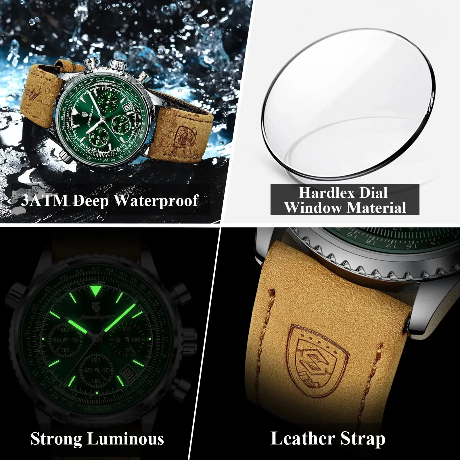 Luxury Men's Chronograph Watch