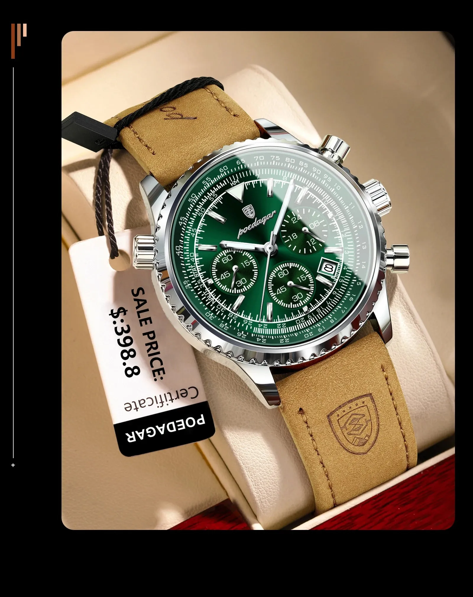 Luxury Men's Chronograph Watch