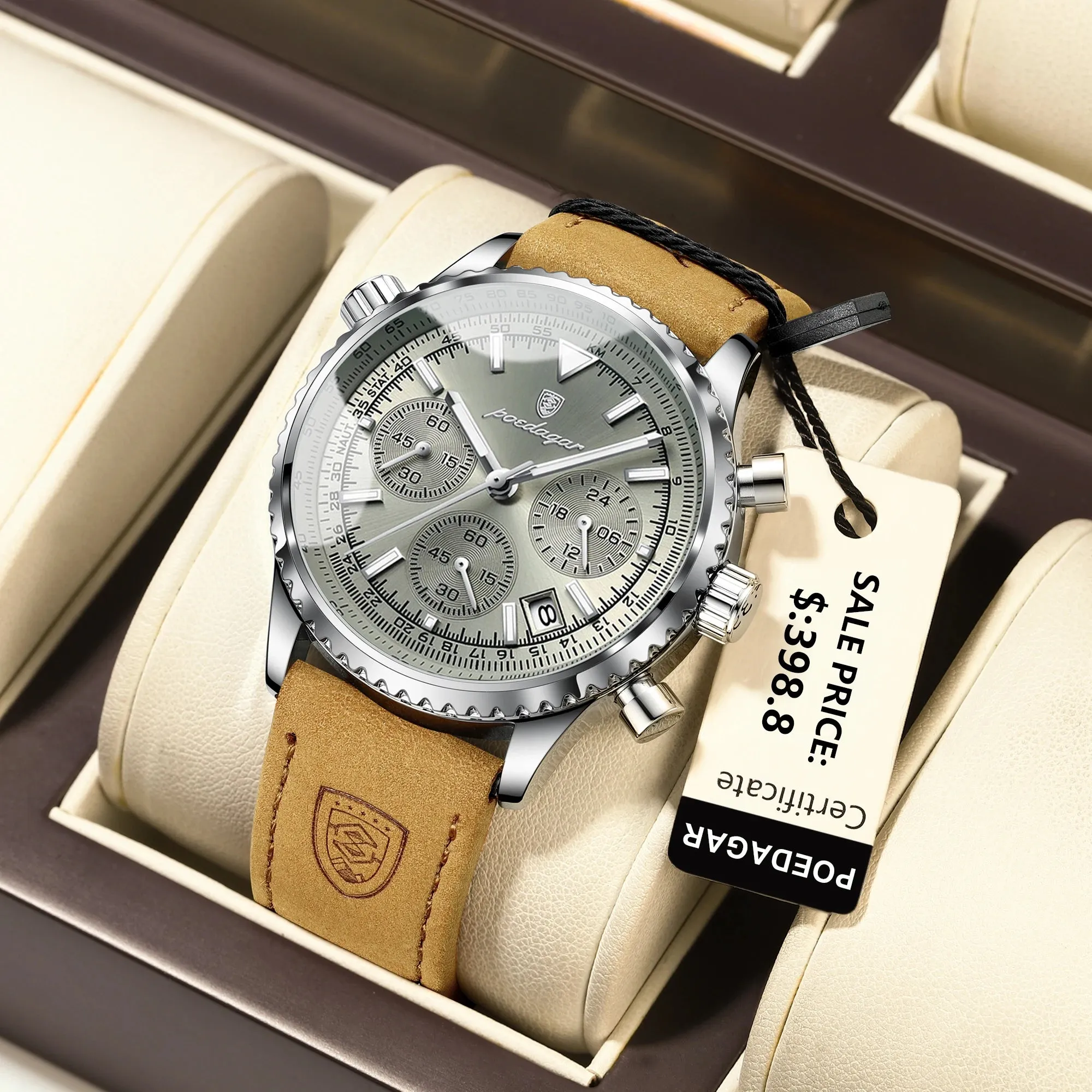 Luxury Men's Chronograph Watch