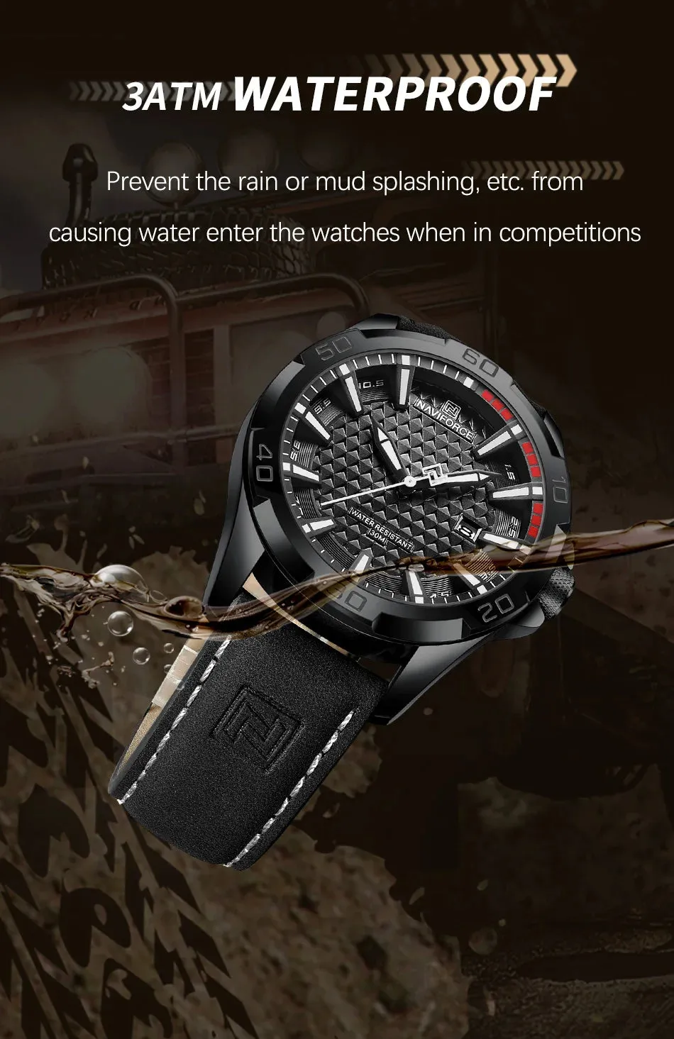Luxury Quartz Watch for Men