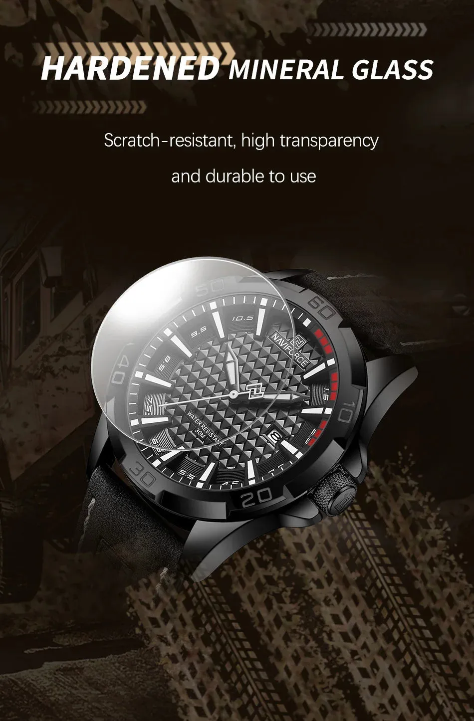 Luxury Quartz Watch for Men