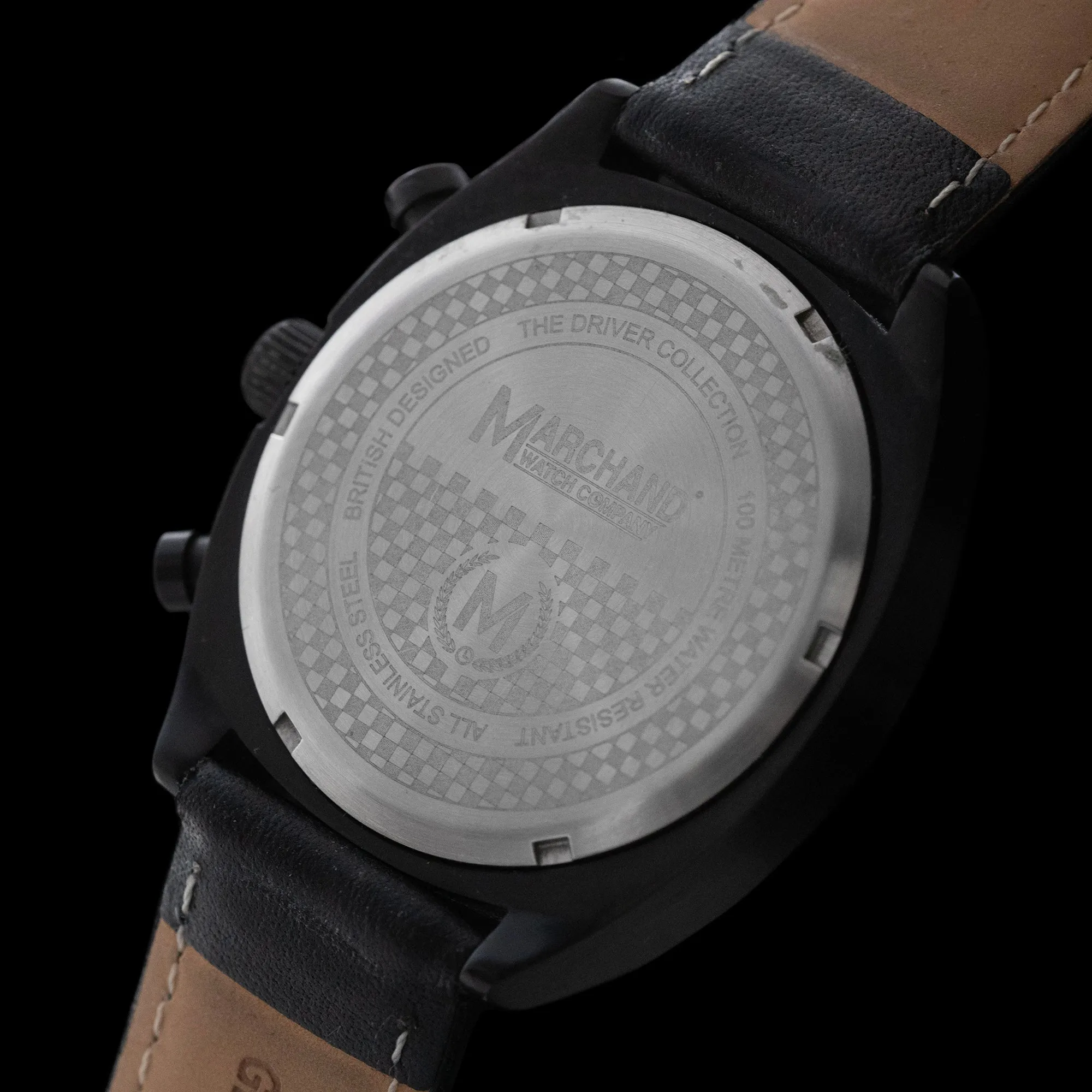 Marchand - Midnight Black Driver Chronograph